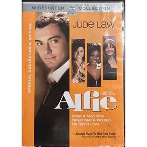 Alfie (DVD, 2004) Widescreen Special Collector's Edition Jude Law Drama